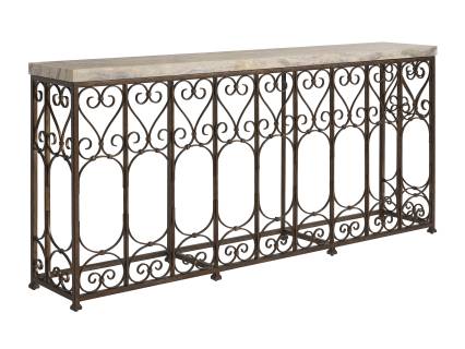Fletcher Metal Console Table