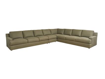 Millington Leather Sectional