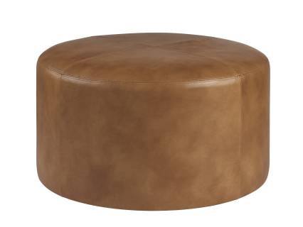 Rendova Leather Ottoman